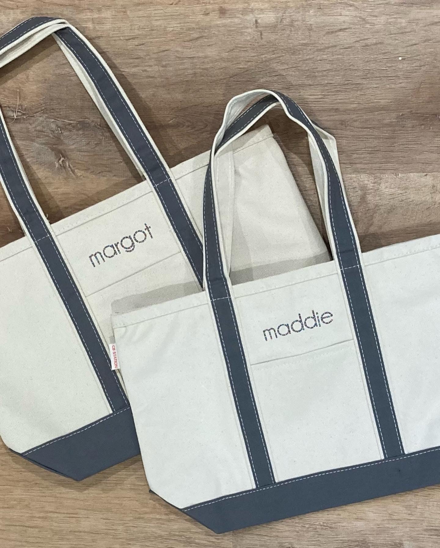 Personalized Canvas Tote Bag